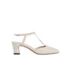 GUCCI WOMEN’S PETITE GG SLINGBACK PUMP ‎WHITE  ‎723446 BKO00 9049