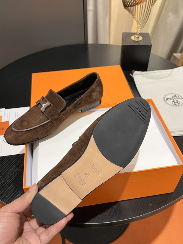 HERMES PARIS LOAFER BROWN