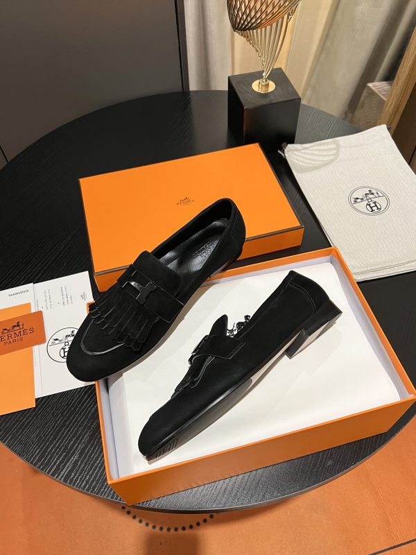 HERMES ROYAL LOAFER BLACK