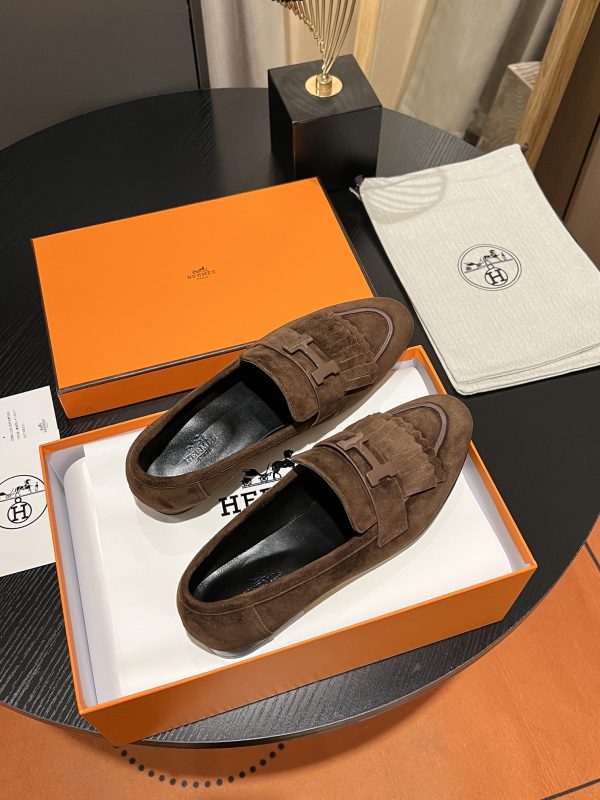 HERMES ROYAL LOAFER BROWN