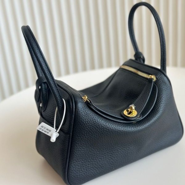 HERMES LINDY 26 BAG BLACK 26CM