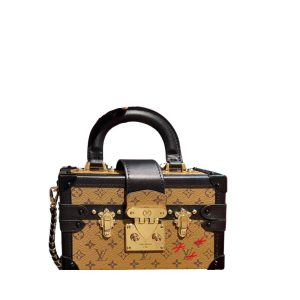 LOUIS VUITTON PETITE MALLE MONOGRAM BROWN 20CM