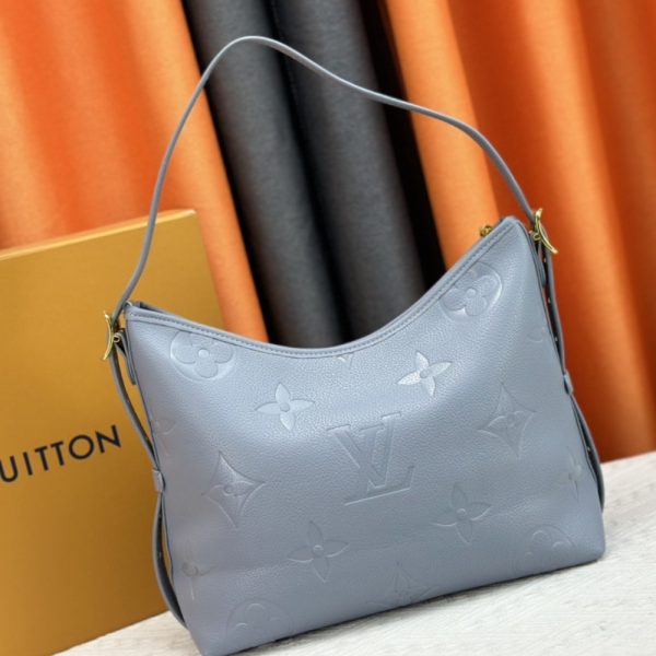 LOUIS VUITTON CARRYALL PM PALE BLUE 29CM