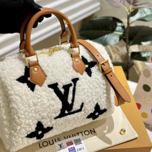 LOUIS VUITTON LV SKI SPEEDY BANDOULIÈRE 25 WHITE 25CM M23468