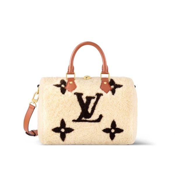 LOUIS VUITTON LV SKI SPEEDY BANDOULIÈRE 25 WHITE 25CM M23468