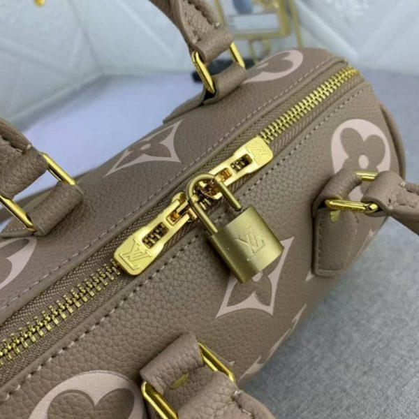 LOUIS VUITTON SPEEDY BANDOULIÈRE 20 TOURTERELLE GRAY 20CM M46575