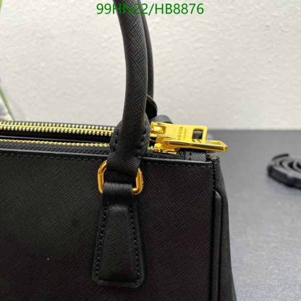 PRADA GALLERIA SAFFIANO LEATHER MINI BAG BLACK 20CM 1BA906NZVF0002VEOM