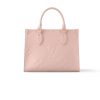 LOUIS VUITTON ONTHEGO PM MONOGRAM EMPREINTE PINK OPALE 25CM M47135