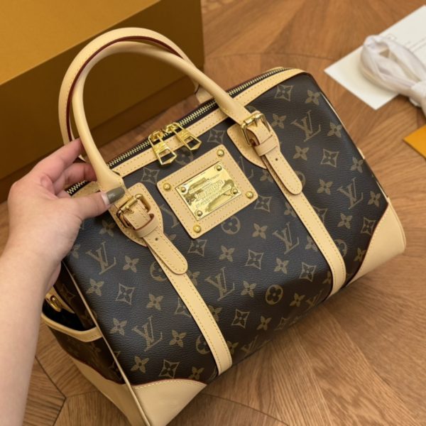 LOUIS VUITTON BERKELEY MONOGRAM CANVAS BROWN 32CM