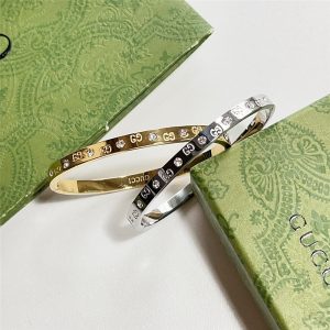 GUCCI GG BRACELET SILVER 4MM