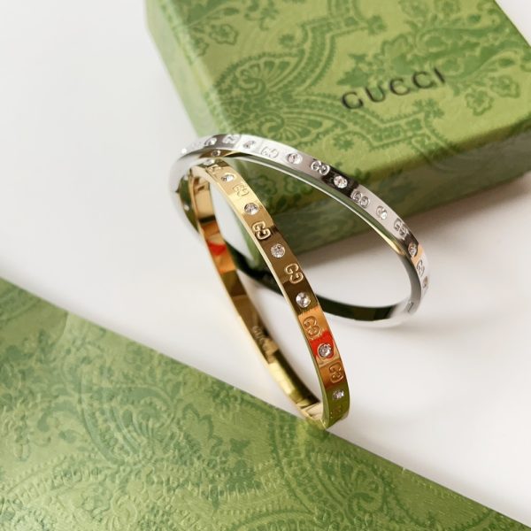 GUCCI GG BRACELET SILVER 4MM