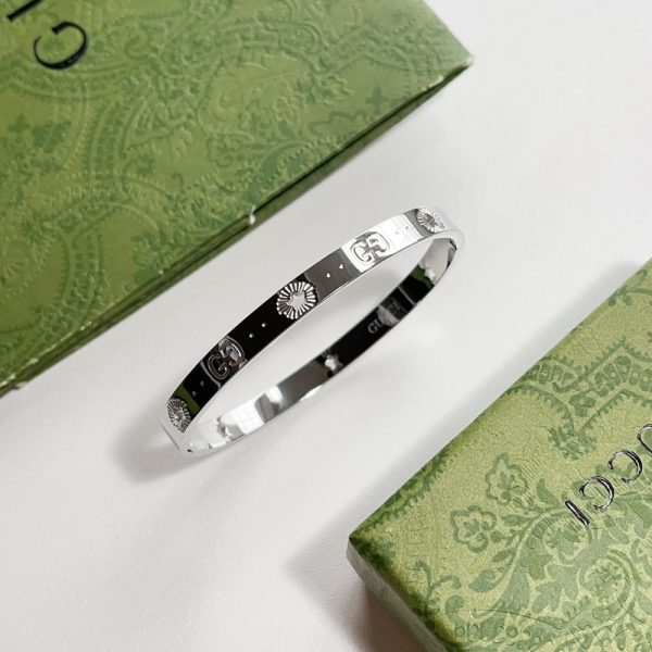 GUCCI GG BRACELET SILVER 6MM