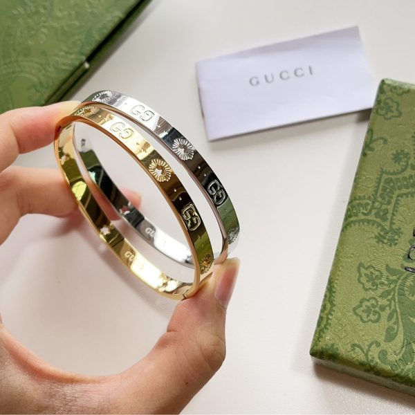 GUCCI GG BRACELET SILVER 6MM