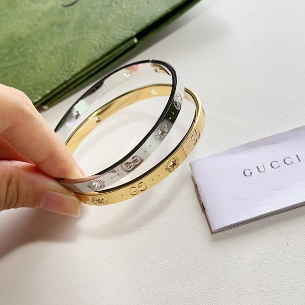 GUCCI GG BRACELET SILVER 6MM