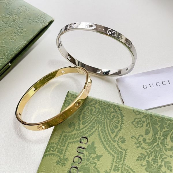 GUCCI GG BRACELET SILVER 6MM