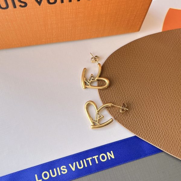 LOUIS VUITTON FALL IN LOVE EARRINGS PM M00463