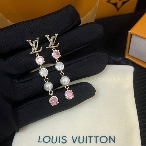 LOUIS VUITTON LV ICONIC TRESOR EARRINGS M01510