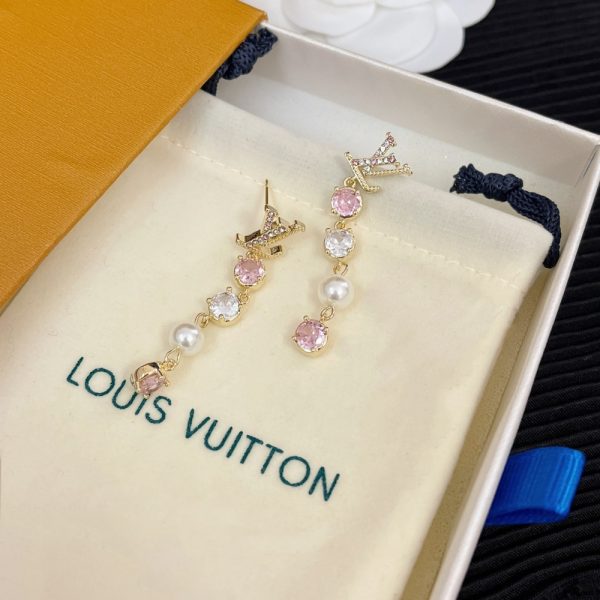 LOUIS VUITTON LV ICONIC TRESOR EARRINGS M01510