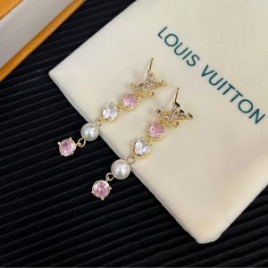 LOUIS VUITTON LV ICONIC TRESOR EARRINGS M01510