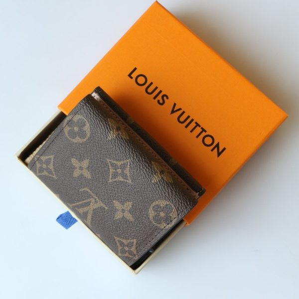 LOUIS VUITTON CELESTE WALLET IN MONOGRAM EMPREINTE BROWN 10CM M81665