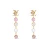 LOUIS VUITTON LV ICONIC TRESOR EARRINGS M01510