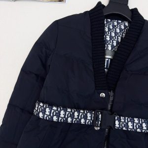 DIOR OBIQUE CD JACKET HIGH CLASSY BLUE AND WHITE