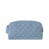 LOUIS VUITTON DOPP KIT MONOGRAM SKY BLUE 28CM