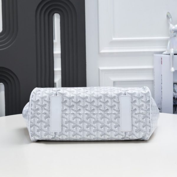 GOYARD ROUETTE SOUPLE BAG WHITE 31CM ROUETTPMLTY50CL50P