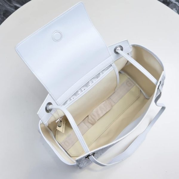GOYARD ROUETTE SOUPLE BAG WHITE 31CM ROUETTPMLTY50CL50P