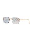 LOUIS VUITTON LV LOW SQUARE SUNGLASSES PURE WHITE