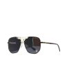 LOUIS VUITTON PRESTIGE AVIATOR SUNGLASSES BLACK WITH GOLD