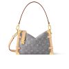 LOUIS VUITTON SIDE TRUNK MM BAG DENIM GREY 23CM M13285