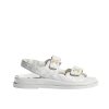 CHANEL SANDAL SHINY WHITE G35927 B20276 U0451