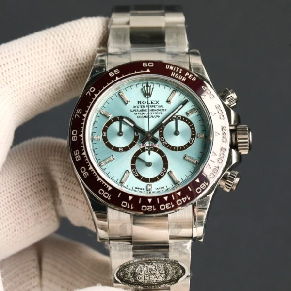 ROLEX COSMOGRAPH DAYTONA SILVER BLUE 40MM M126500LN