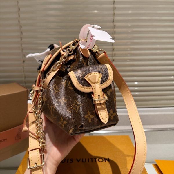 LOUIS VUIITON ODYSSEY BAG MONOGRAM BROWN 27CM M25085