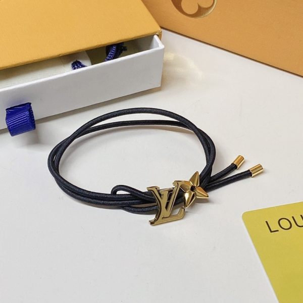 LOUIS VUITTON LV BLOOM BRACELET BLACK M8142Z
