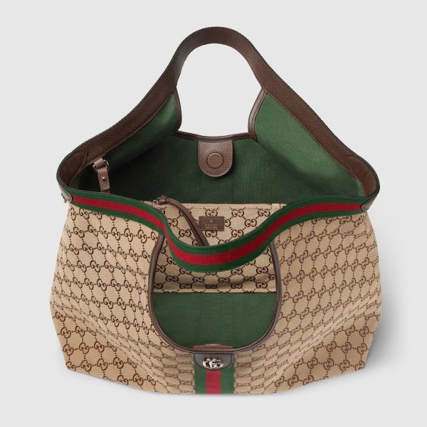 Gucci Giglio large tote bag in beige