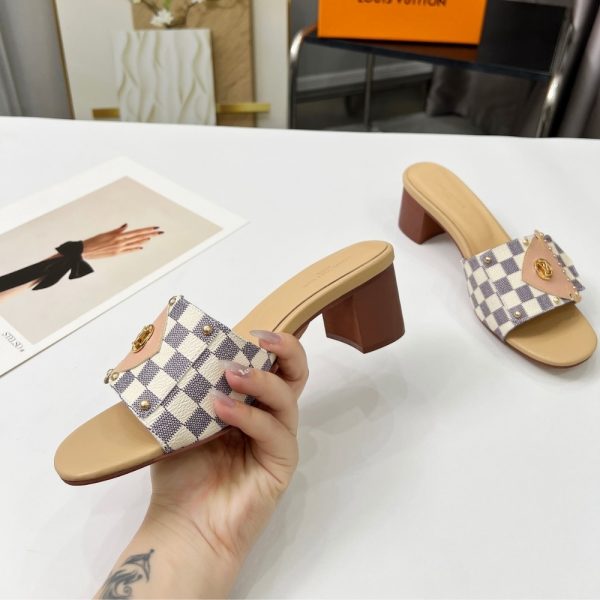LOUIS VUITTON LV FRAME MULES AZUR 1AHMFM