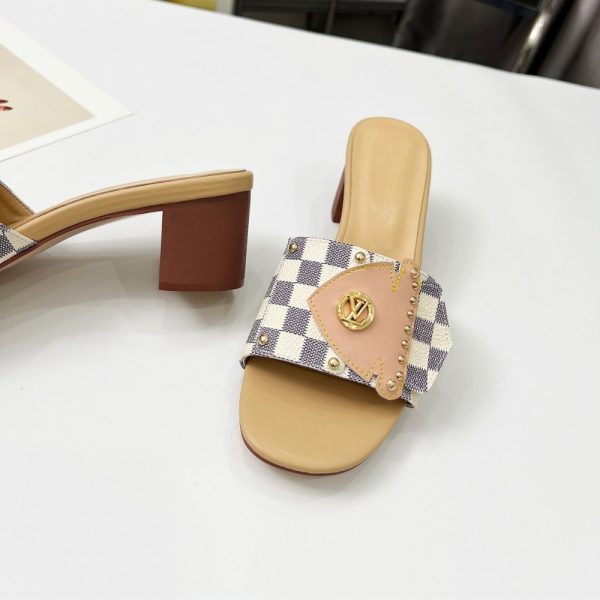 LOUIS VUITTON LV FRAME MULES AZUR 1AHMFM