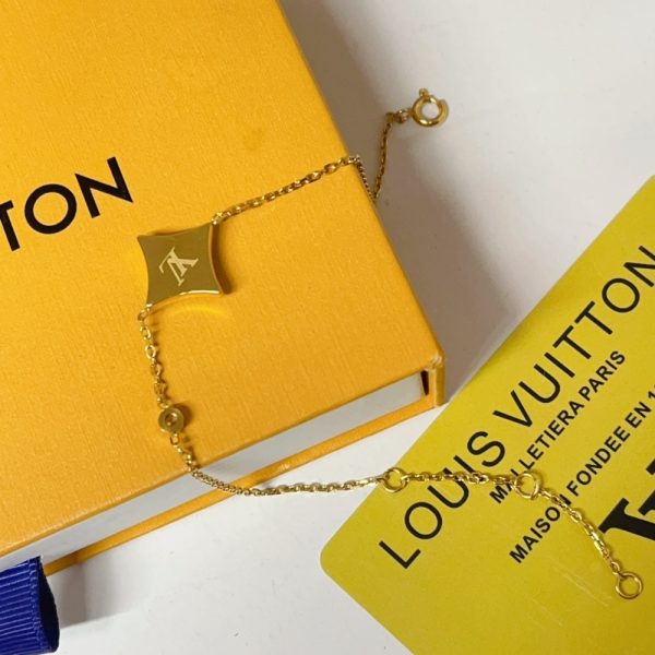LOUIS VUITTON COLOR BLOSSOM BB STAR BRACELET YELLOW GOLD Q05977