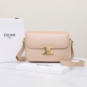 CELINE CLASSIQUE TRIOMPHE BAG in shiny calfskin