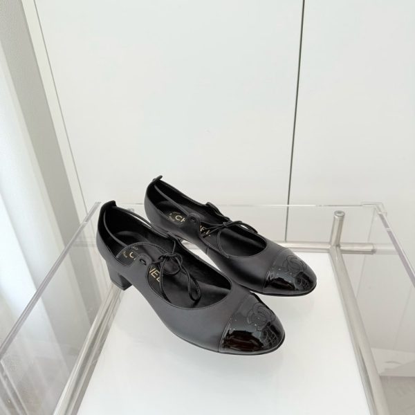 CHANEL MARY JANES BLACK G46323 B19726 94305