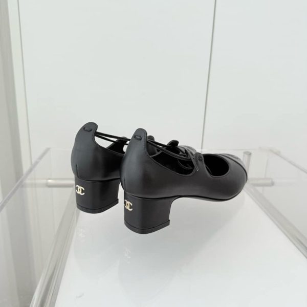 CHANEL MARY JANES BLACK G46323 B19726 94305