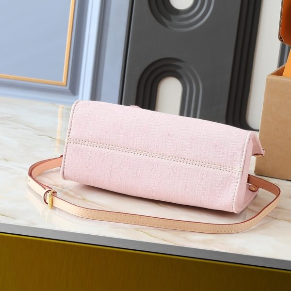 LOUIS VUITTON ONTHEGO PM DENIM PINK 25CM