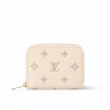 LOUIS VUITTON ZIPPY COIN PURSE WALLET BICOLOR EDEN 11CM M14563