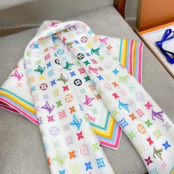 SUMMER SET:  LOUIS VUITTON X MURAKAMI MARELLINI BAG WHITE & MONOGRAM MULTICOLOR WHITE