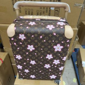 LOUIS VUITTON X TAKASHI MURAKAMI  HORIZON 55 SAKURA BROWN 55CM M13788