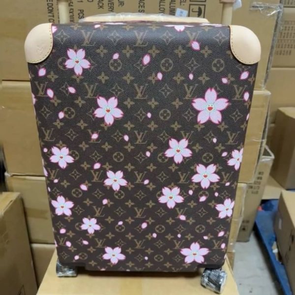LOUIS VUITTON X TAKASHI MURAKAMI  HORIZON 55 SAKURA BROWN 55CM M13788