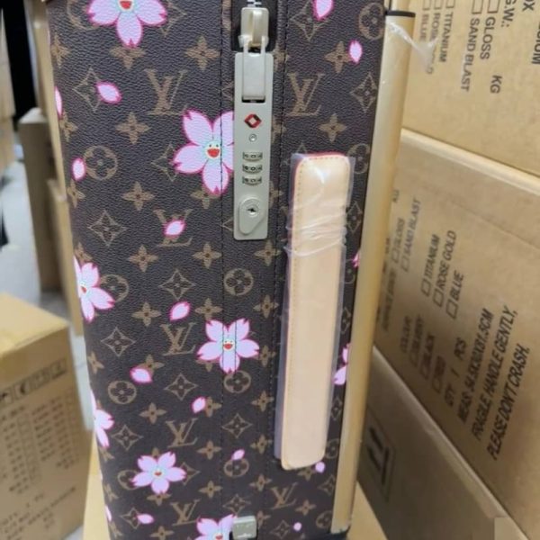 LOUIS VUITTON X TAKASHI MURAKAMI  HORIZON 55 SAKURA BROWN 55CM M13788