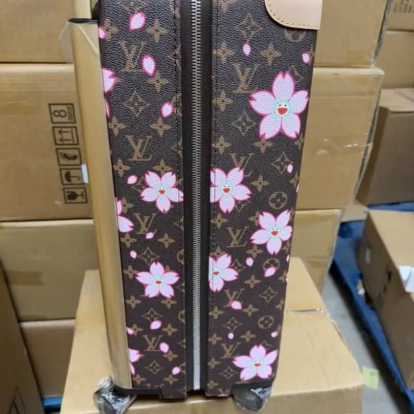 LOUIS VUITTON X TAKASHI MURAKAMI  HORIZON 55 SAKURA BROWN 55CM M13788